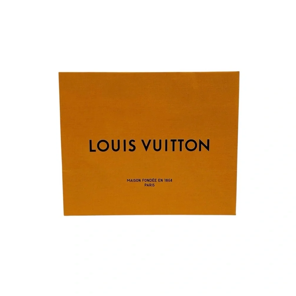 AUTHENTIC LOUIS VUITTON Gift bag Luxury Designer Presentation Orange Blue